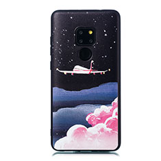 Silicone Candy Rubber Gel Fashionable Pattern Soft Case Cover S01 for Huawei Mate 20 Mixed