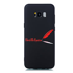 Silicone Candy Rubber Gel Fashionable Pattern Soft Case Cover S01 for Samsung Galaxy S8 Plus Red
