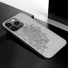 Silicone Candy Rubber Gel Fashionable Pattern Soft Case Cover S05 for Apple iPhone 13 Pro Gray