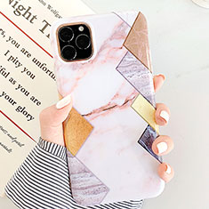 Silicone Candy Rubber Gel Fashionable Pattern Soft Case Cover S07 for Apple iPhone 11 Pro White