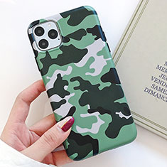 Silicone Candy Rubber Gel Fashionable Pattern Soft Case Cover S09 for Apple iPhone 11 Pro Max Green