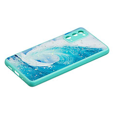 Silicone Candy Rubber Gel Fashionable Pattern Soft Case Cover Y01X for Samsung Galaxy S20 FE 5G Green