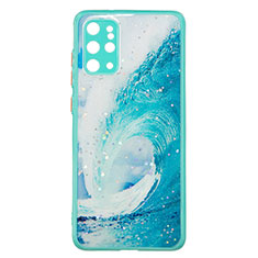 Silicone Candy Rubber Gel Fashionable Pattern Soft Case Cover Y01X for Samsung Galaxy S20 Plus Green