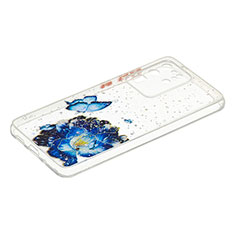 Silicone Candy Rubber Gel Fashionable Pattern Soft Case Cover Y01X for Samsung Galaxy S20 Ultra Blue