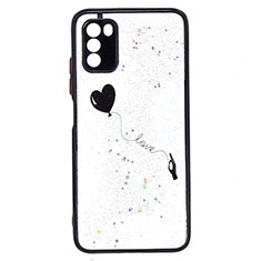 Silicone Candy Rubber Gel Fashionable Pattern Soft Case Cover Y01X for Xiaomi Poco M3 Black