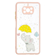 Silicone Candy Rubber Gel Fashionable Pattern Soft Case Cover Y01X for Xiaomi Poco X3 Yellow