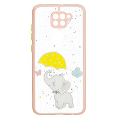 Silicone Candy Rubber Gel Fashionable Pattern Soft Case Cover Y01X for Xiaomi Redmi Note 9 Yellow