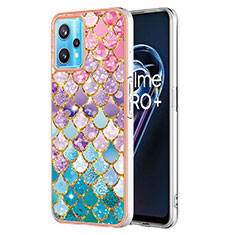 Silicone Candy Rubber Gel Fashionable Pattern Soft Case Cover Y03B for Realme 9 Pro 5G Colorful