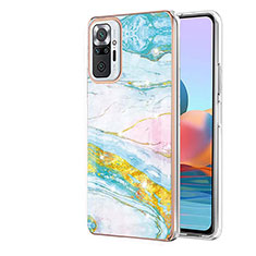 Silicone Candy Rubber Gel Fashionable Pattern Soft Case Cover Y05B for Xiaomi Redmi Note 10 Pro 4G Colorful