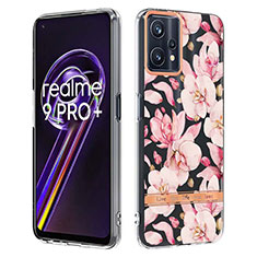 Silicone Candy Rubber Gel Fashionable Pattern Soft Case Cover Y06B for Realme 9 Pro+ Plus 5G Pink
