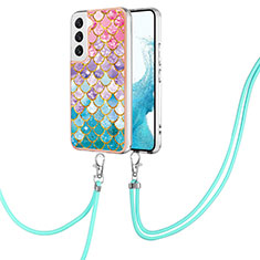 Silicone Candy Rubber Gel Fashionable Pattern Soft Case Cover Y20B for Samsung Galaxy S21 Plus 5G Mixed