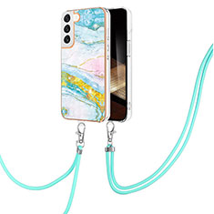 Silicone Candy Rubber Gel Fashionable Pattern Soft Case Cover Y21B for Samsung Galaxy S24 5G Colorful
