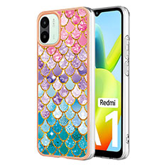 Silicone Candy Rubber Gel Fashionable Pattern Soft Case Cover YB3 for Xiaomi Poco C50 Colorful