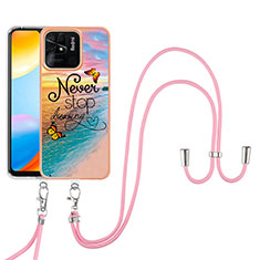 Silicone Candy Rubber Gel Fashionable Pattern Soft Case Cover YB3 for Xiaomi Redmi 10 Power Mixed