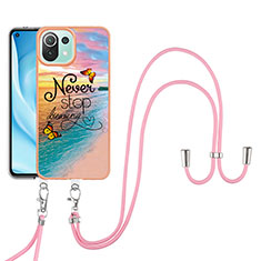 Silicone Candy Rubber Gel Fashionable Pattern Soft Case Cover YB4 for Xiaomi Mi 11 Lite 5G Mixed