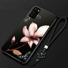 Silicone Candy Rubber Gel Flowers Soft Case Cover for Huawei Honor View 30 Pro 5G Mixed