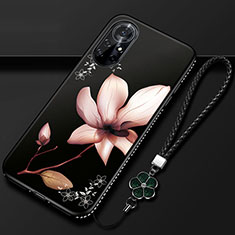 Silicone Candy Rubber Gel Flowers Soft Case Cover for Huawei Nova 8 Pro 5G Mixed