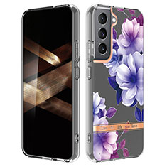 Silicone Candy Rubber Gel Flowers Soft Case Cover for Samsung Galaxy S24 5G Mixed