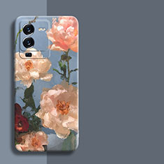 Silicone Candy Rubber Gel Flowers Soft Case Cover for Vivo V25 Pro 5G Mixed