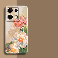 Silicone Candy Rubber Gel Flowers Soft Case Cover for Xiaomi Redmi Note 13 Pro 5G Mixed
