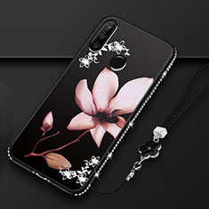 Silicone Candy Rubber Gel Flowers Soft Case Cover K01 for Huawei P30 Lite XL Mixed