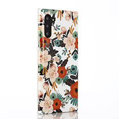 Silicone Candy Rubber Gel Flowers Soft Case Cover S03 for Samsung Galaxy Note 10 Mixed
