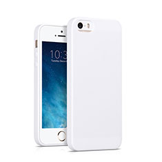 Silicone Candy Rubber Gel Soft Case for Apple iPhone SE White