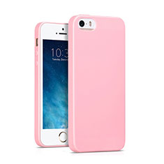 Silicone Candy Rubber Gel Soft Cover for Apple iPhone 5S Pink