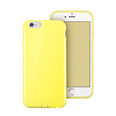 Silicone Candy Rubber Gel Soft Cover for Apple iPhone 6 Yellow