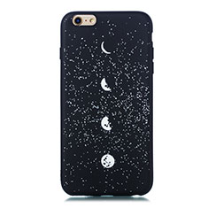 Silicone Candy Rubber Gel Starry Sky Soft Case Cover for Apple iPhone 6 Plus Mixed