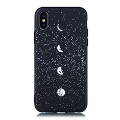 Silicone Candy Rubber Gel Starry Sky Soft Case Cover for Apple iPhone X Mixed