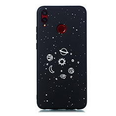 Silicone Candy Rubber Gel Starry Sky Soft Case Cover for Huawei Honor 8X Black