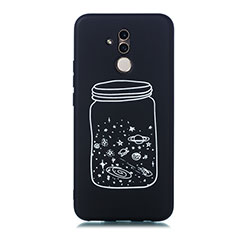 Silicone Candy Rubber Gel Starry Sky Soft Case Cover for Huawei Mate 20 Lite White