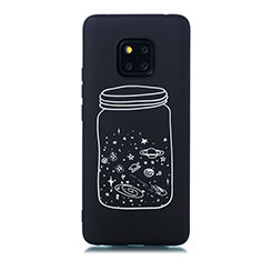 Silicone Candy Rubber Gel Starry Sky Soft Case Cover for Huawei Mate 20 Pro White
