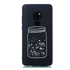 Silicone Candy Rubber Gel Starry Sky Soft Case Cover for Huawei Mate 20 White