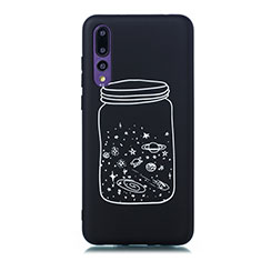 Silicone Candy Rubber Gel Starry Sky Soft Case Cover for Huawei P20 Pro White
