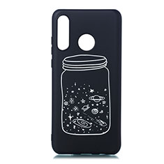 Silicone Candy Rubber Gel Starry Sky Soft Case Cover for Huawei P30 Lite White