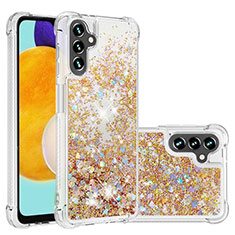 Silicone Candy Rubber TPU Bling-Bling Soft Case Cover S01 for Samsung Galaxy A04s Gold
