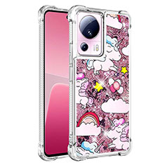 Silicone Candy Rubber TPU Bling-Bling Soft Case Cover S01 for Xiaomi Mi 12 Lite NE 5G Clove Purple