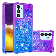 Silicone Candy Rubber TPU Bling-Bling Soft Case Cover S02 for Samsung Galaxy A05s Purple