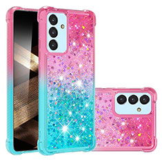 Silicone Candy Rubber TPU Bling-Bling Soft Case Cover S02 for Samsung Galaxy A15 5G Pink