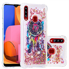 Silicone Candy Rubber TPU Bling-Bling Soft Case Cover S03 for Samsung Galaxy A20s Mixed