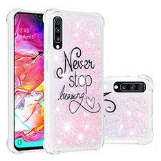Silicone Candy Rubber TPU Bling-Bling Soft Case Cover S03 for Samsung Galaxy A70S Mixed