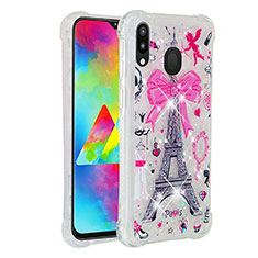 Silicone Candy Rubber TPU Bling-Bling Soft Case Cover S03 for Samsung Galaxy M20 Mixed