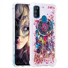 Silicone Candy Rubber TPU Bling-Bling Soft Case Cover S03 for Samsung Galaxy M21 Mixed