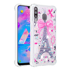 Silicone Candy Rubber TPU Bling-Bling Soft Case Cover S03 for Samsung Galaxy M30 Mixed