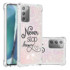 Silicone Candy Rubber TPU Bling-Bling Soft Case Cover S03 for Samsung Galaxy Note 20 5G Mixed