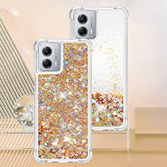 Silicone Candy Rubber TPU Bling-Bling Soft Case Cover YB3 for Motorola Moto G 5G (2023) Gold
