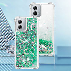 Silicone Candy Rubber TPU Bling-Bling Soft Case Cover YB3 for Motorola Moto G 5G (2023) Green