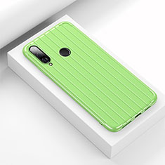 Silicone Candy Rubber TPU Line Soft Case Cover C01 for Huawei P30 Lite Green